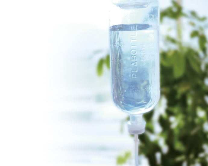 高濃度ビタミンC点滴（ビタミンC 25g）