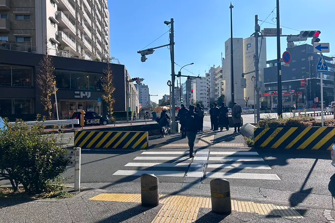 中目黒立体交差点